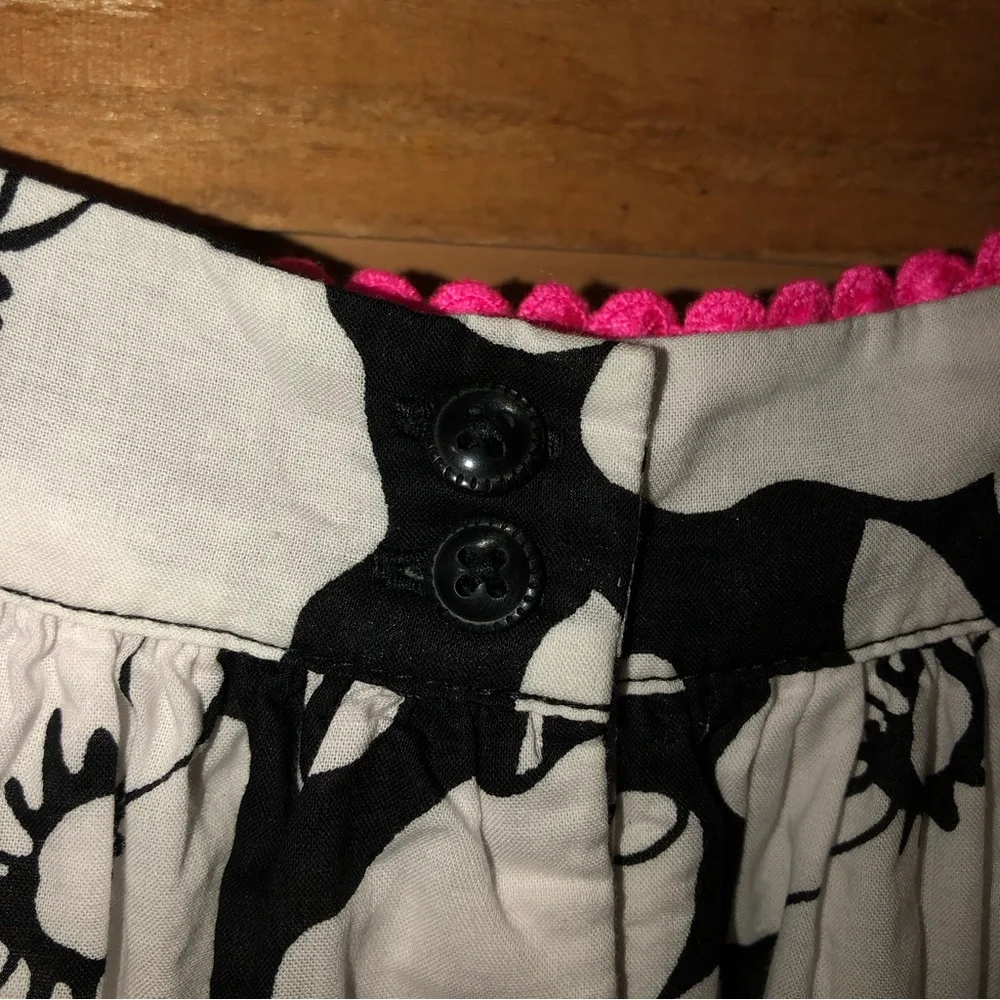 Black /white/pink Hawaiian print sundress size 12-18 Months The Children’s Place - Picture 7 of 10